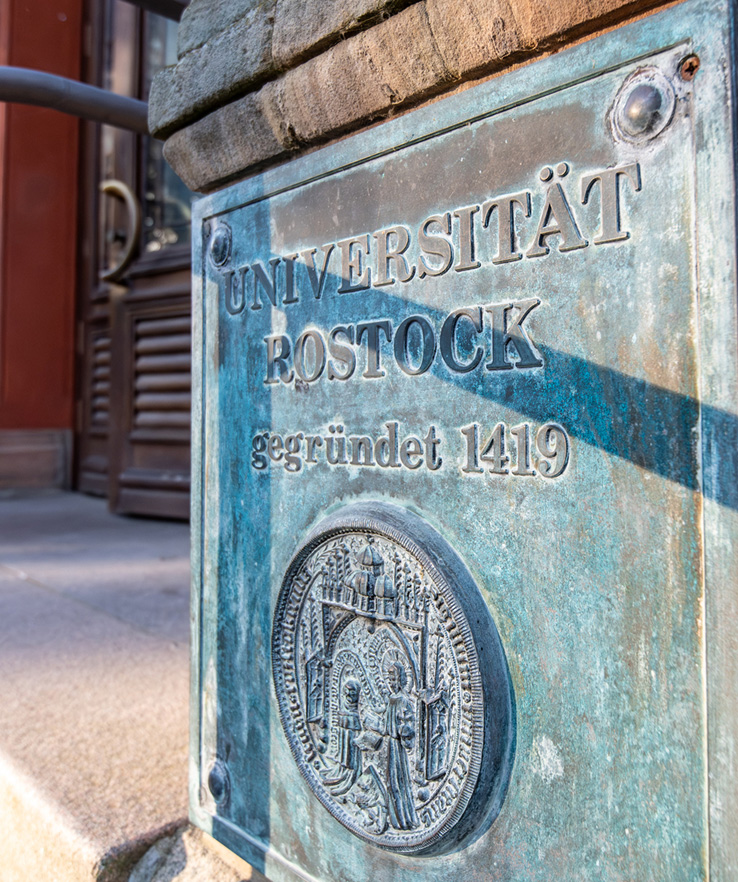 Historic main building of the University of Rostock