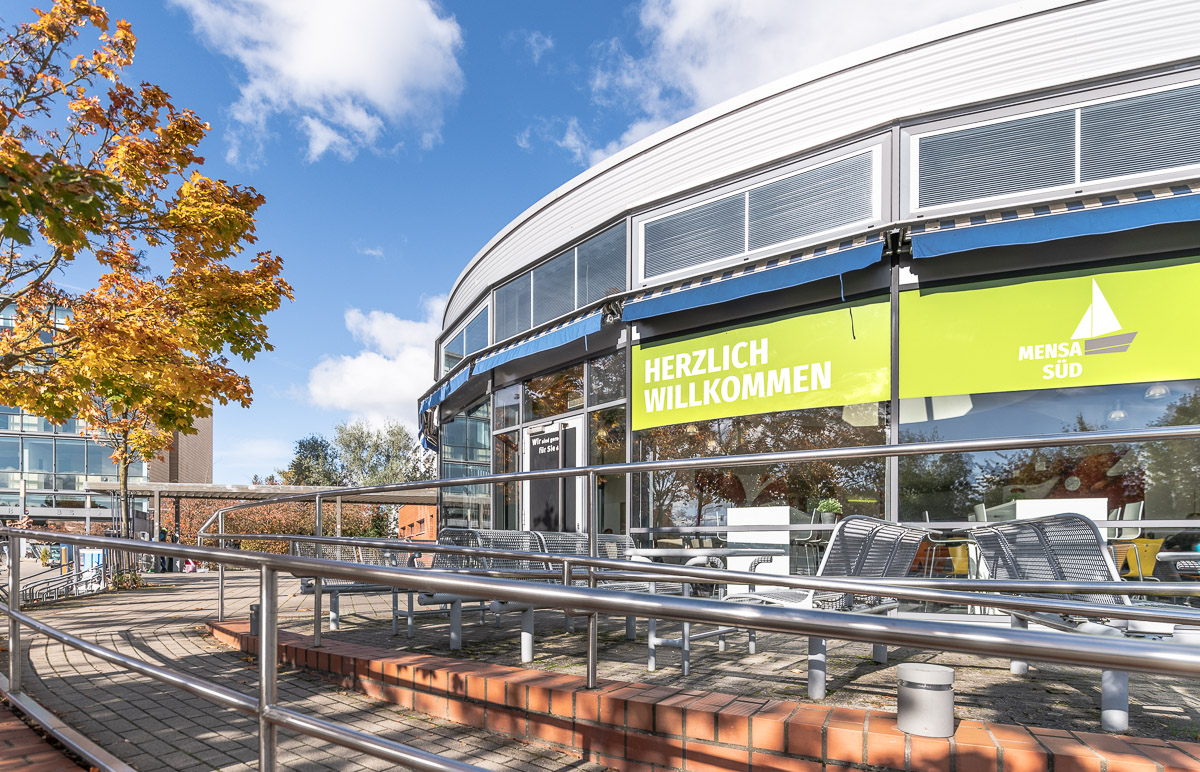 Canteen South on Campus S&uuml;dstadt at the University of Rostock