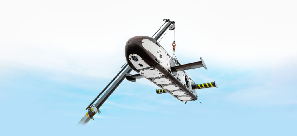 Framework Robotics Companion on a hook