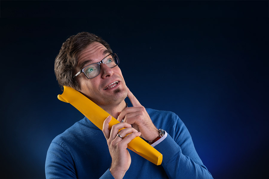 Outtake Portrait of Prof. Dr.-Ing. Florian Sprenger