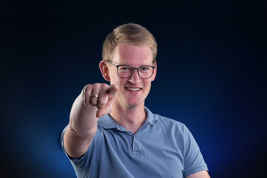 Outtake Portrait of M.Sc. Iven Topp