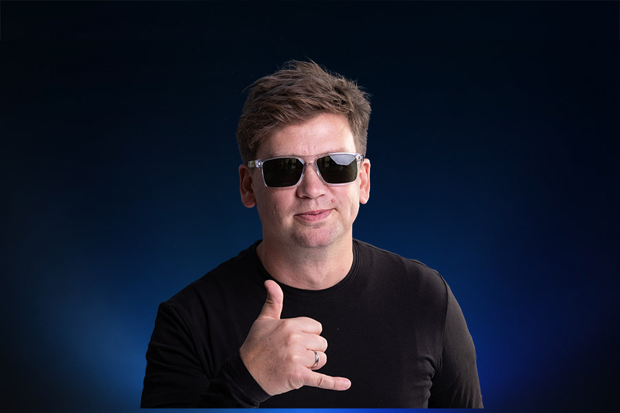 Outtake Portrait of Prof. Dr.-Ing. Sascha Kosleck